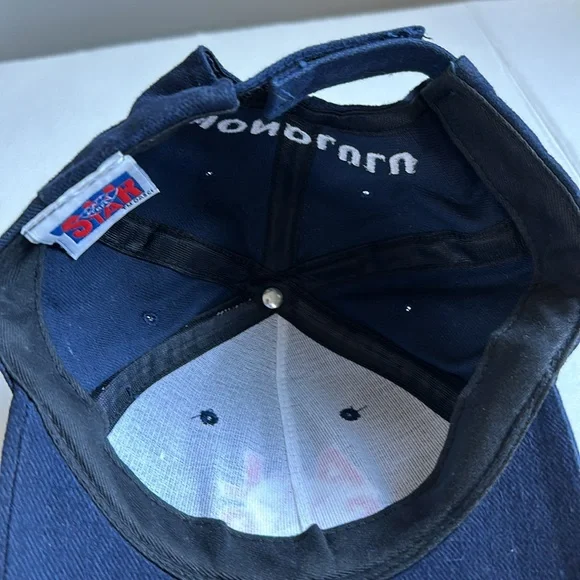 ALL STAR CAFE Black Adjustable Embroidered Cap Vintage - Picture 6 of 7